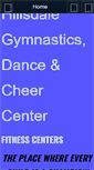 Mobile Screenshot of hillsdalegymnasticscenter.com